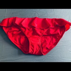 Seafolly Australia Red Bikini Bottoms (NWT)